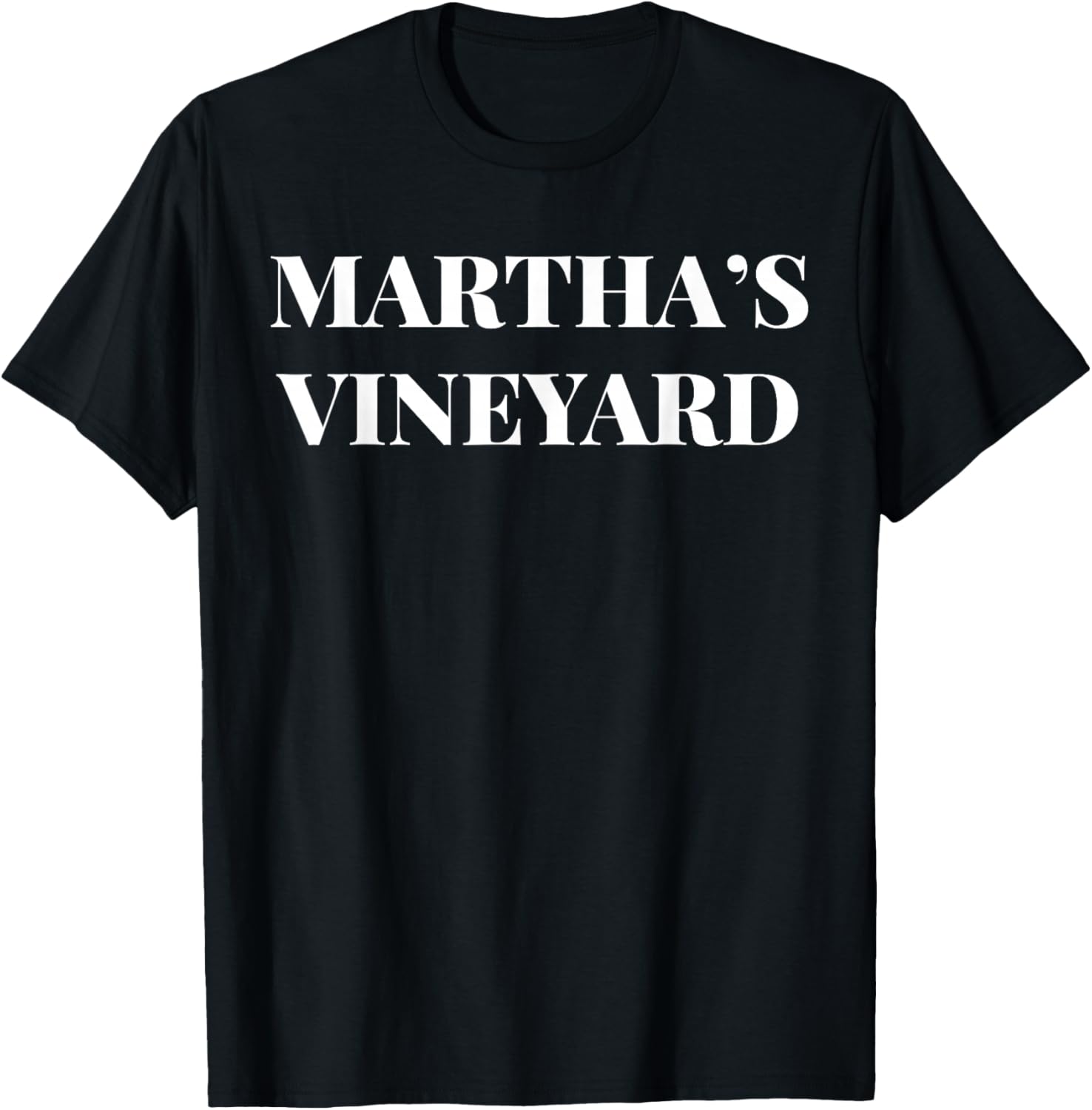 Vintage Martha's Vineyard T-Shirt - T-Shirt | Black