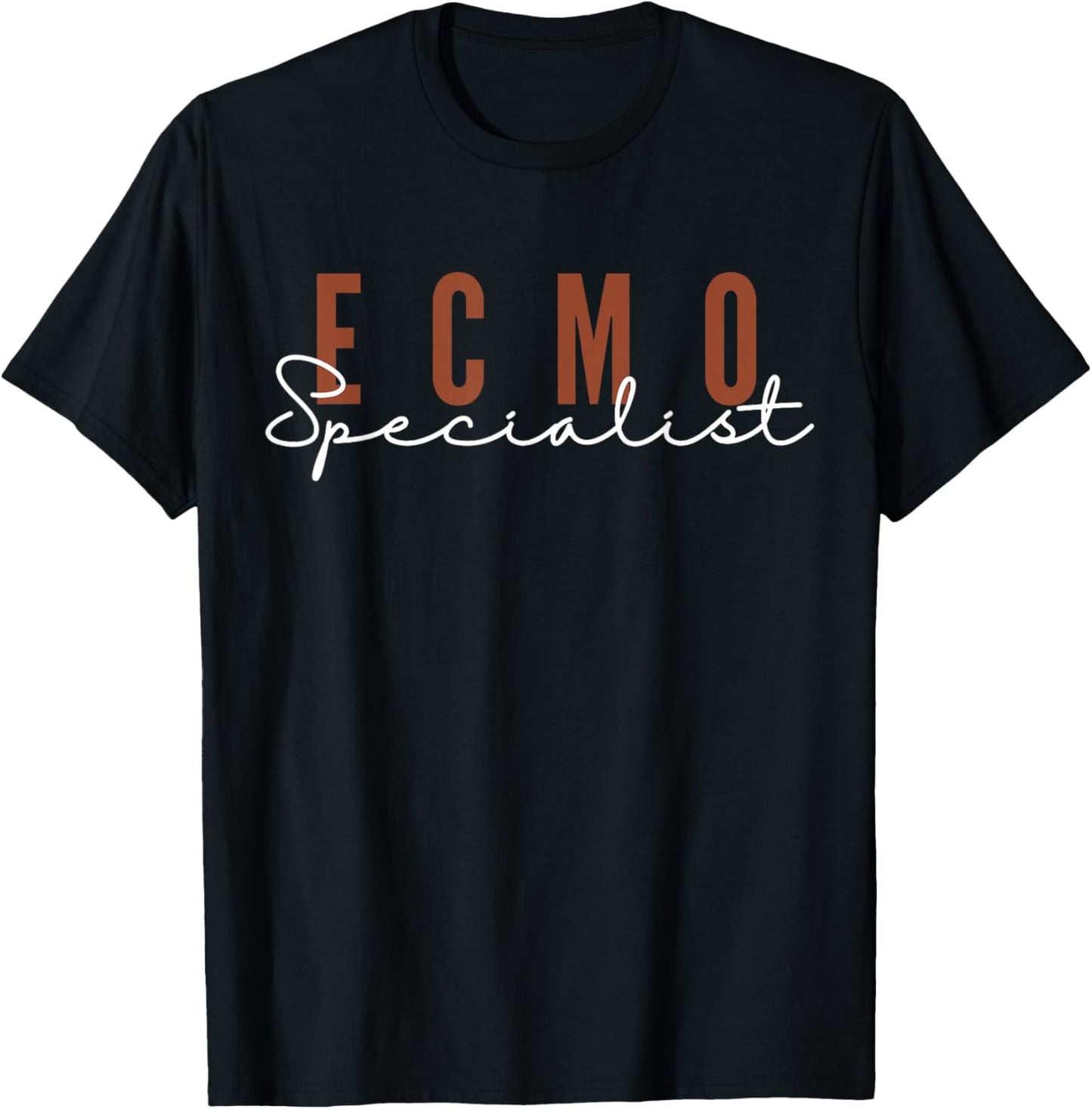 Retro Ecmo Specialist Ecmo Support Nurses CVICU Nursing T-Shirt - T-Shirt | Black