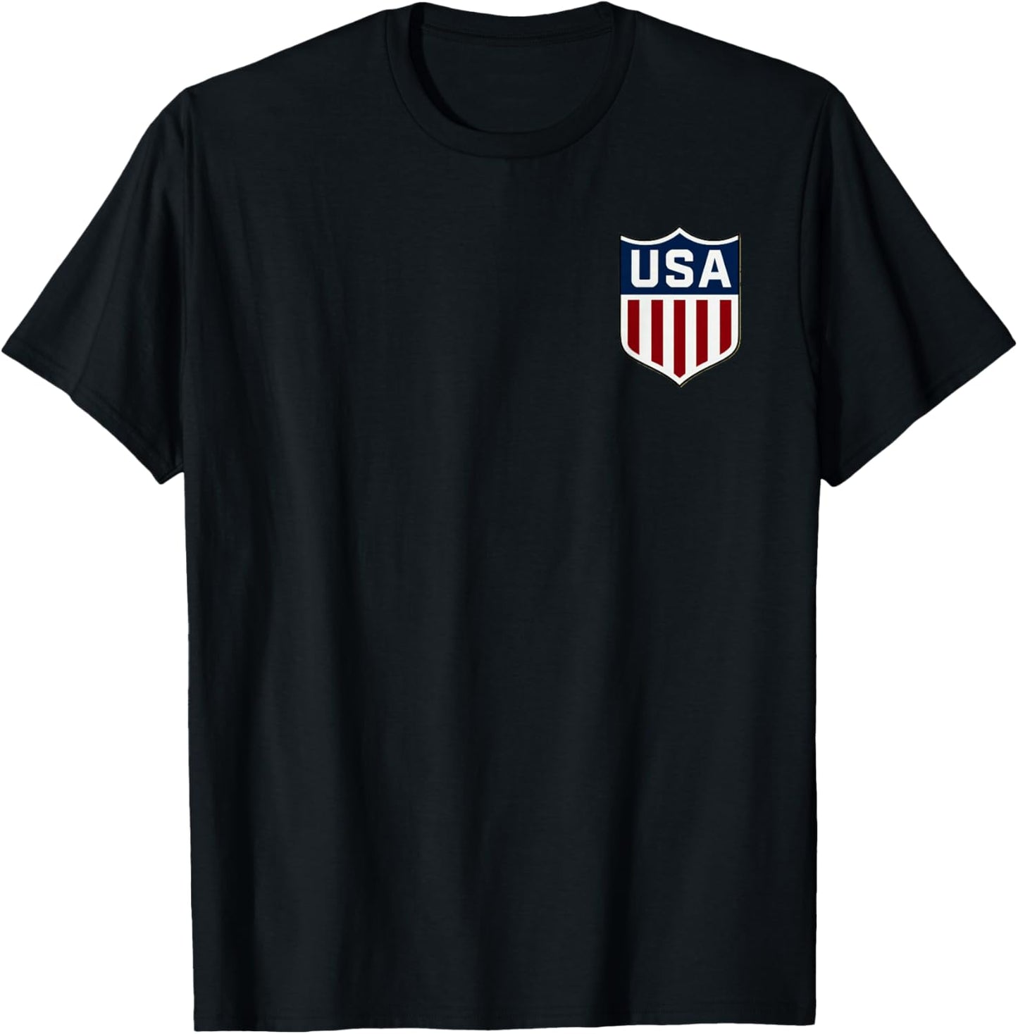 USA Crest T-Shirt - T-Shirt | Black