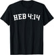 Heb 4:14 T-Shirt - T-Shirt | Black
