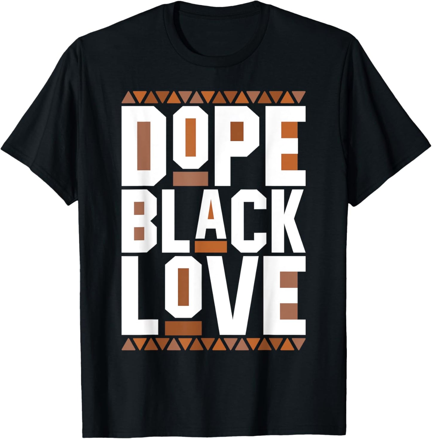 Dope Black Love Matching Couple African History Month T-Shirt - T-Shirt | Black