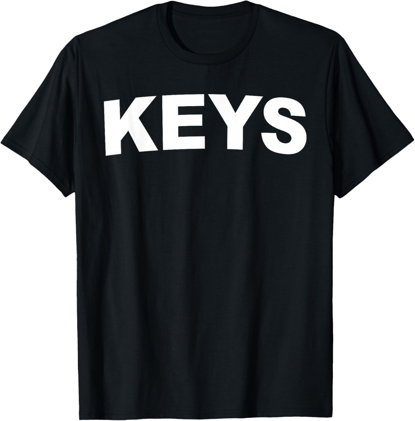 Keys T-Shirt - T-Shirt | Black