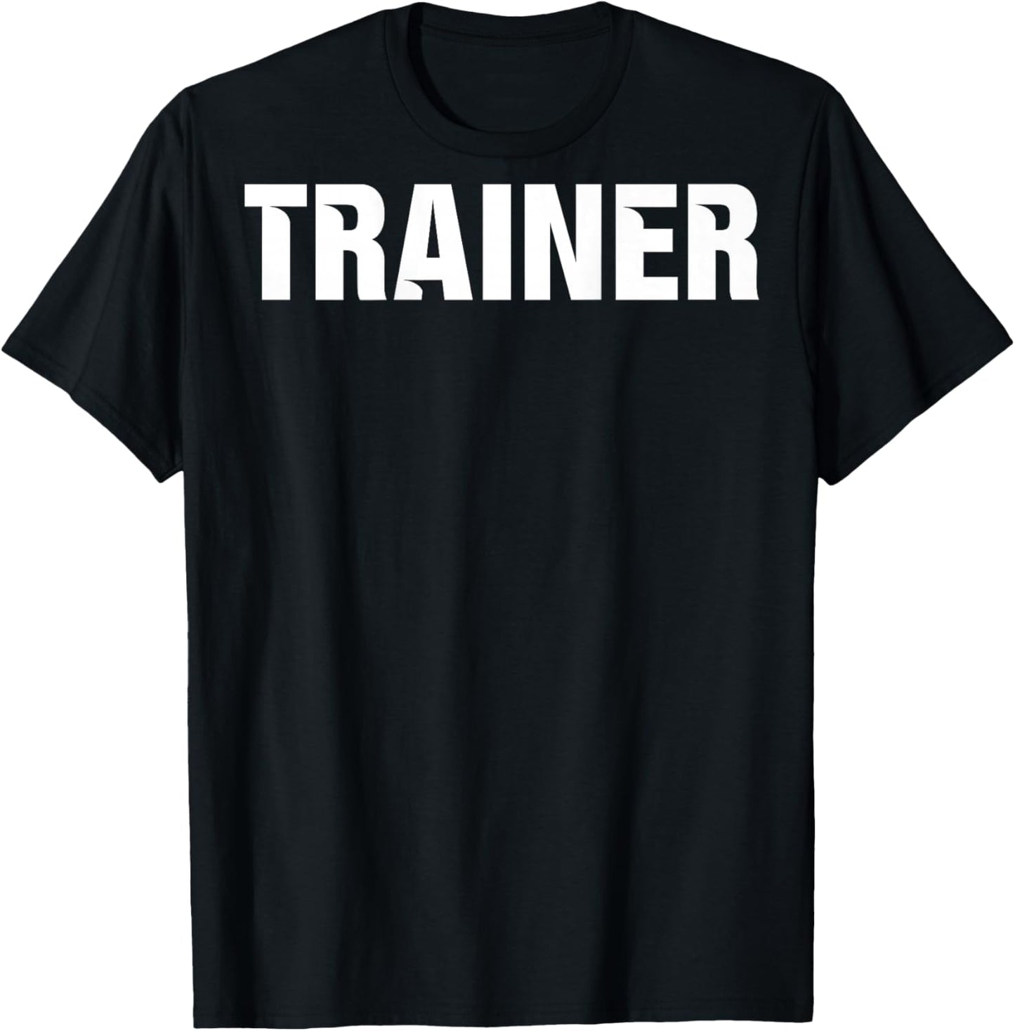 Trainer - Professional Work (On Back) T-Shirt - T-Shirt | Black