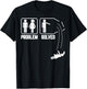 Problem Solved - Funny Divorce Party Divorcee Men Gifts T-Shirt - T-Shirt | Black