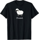 Found Minimalist Sheep Christian Psalm 23 Lamb Christian T-Shirt - T-Shirt | Black