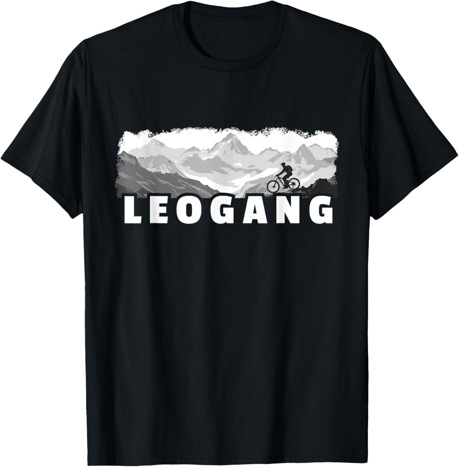 Leogang Austria Mountain Biking MTB Cycling T-Shirt - T-Shirt | Black