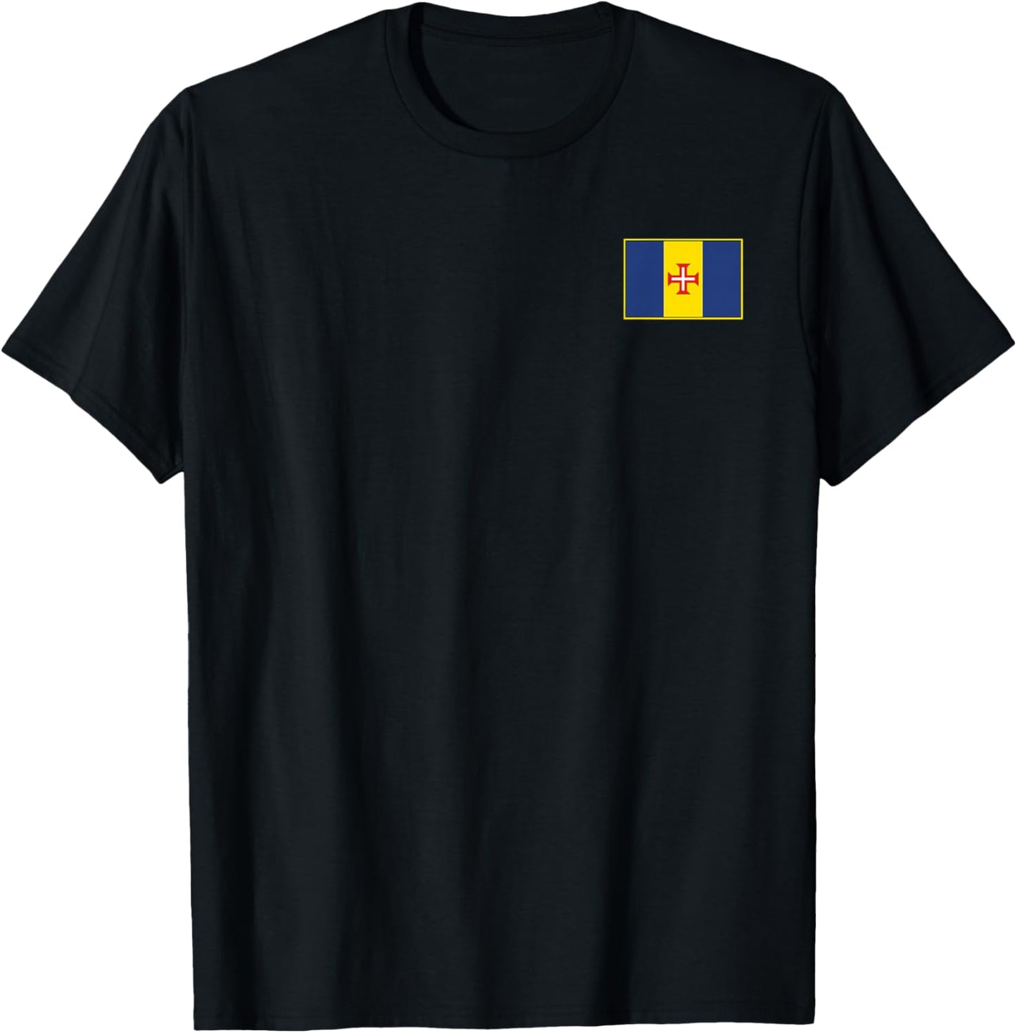 Madeira Portugal Flag MADEIRAN PORTUGIESE Banner T-Shirt - T-Shirt | Black