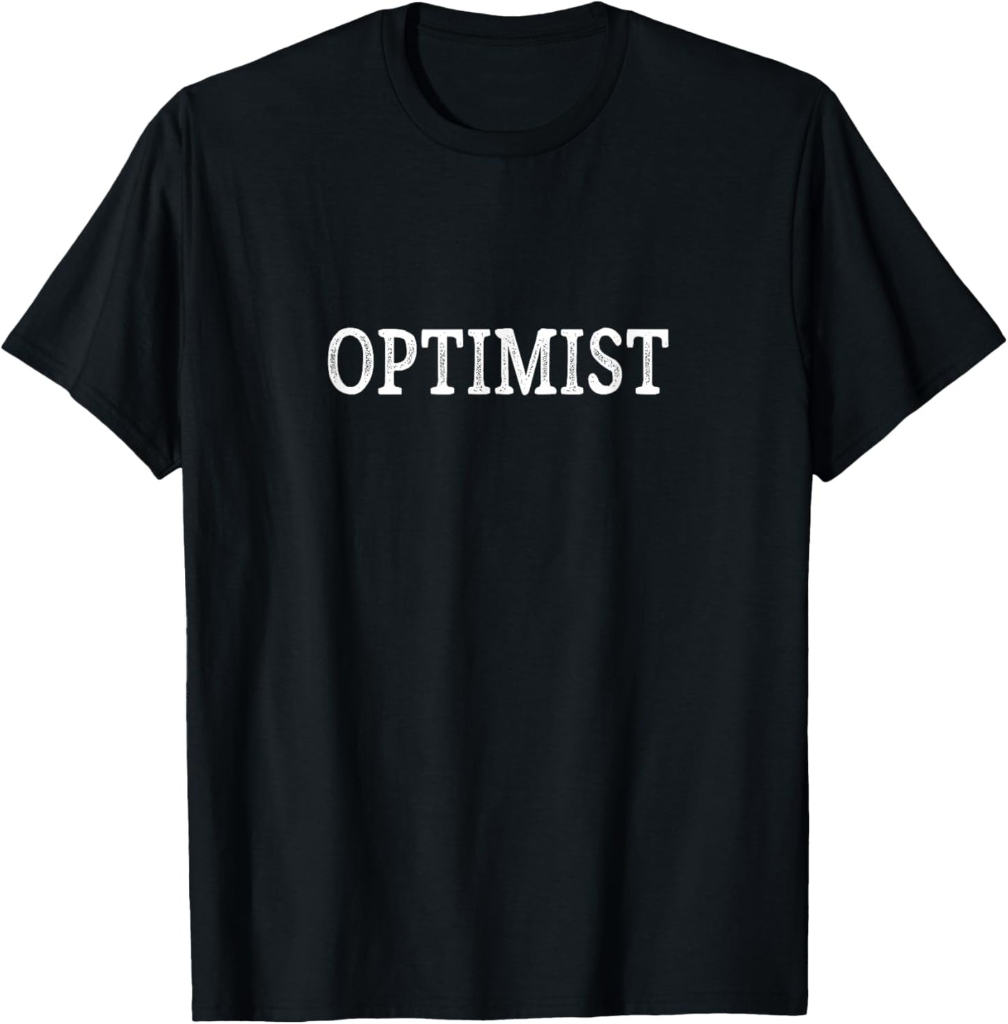Optimist - Vintage Style T-Shirt - T-Shirt | Black