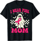 I Wear Pink for My Mom Ghost Halloween Breast Cancer T-Shirt - T-Shirt | Black