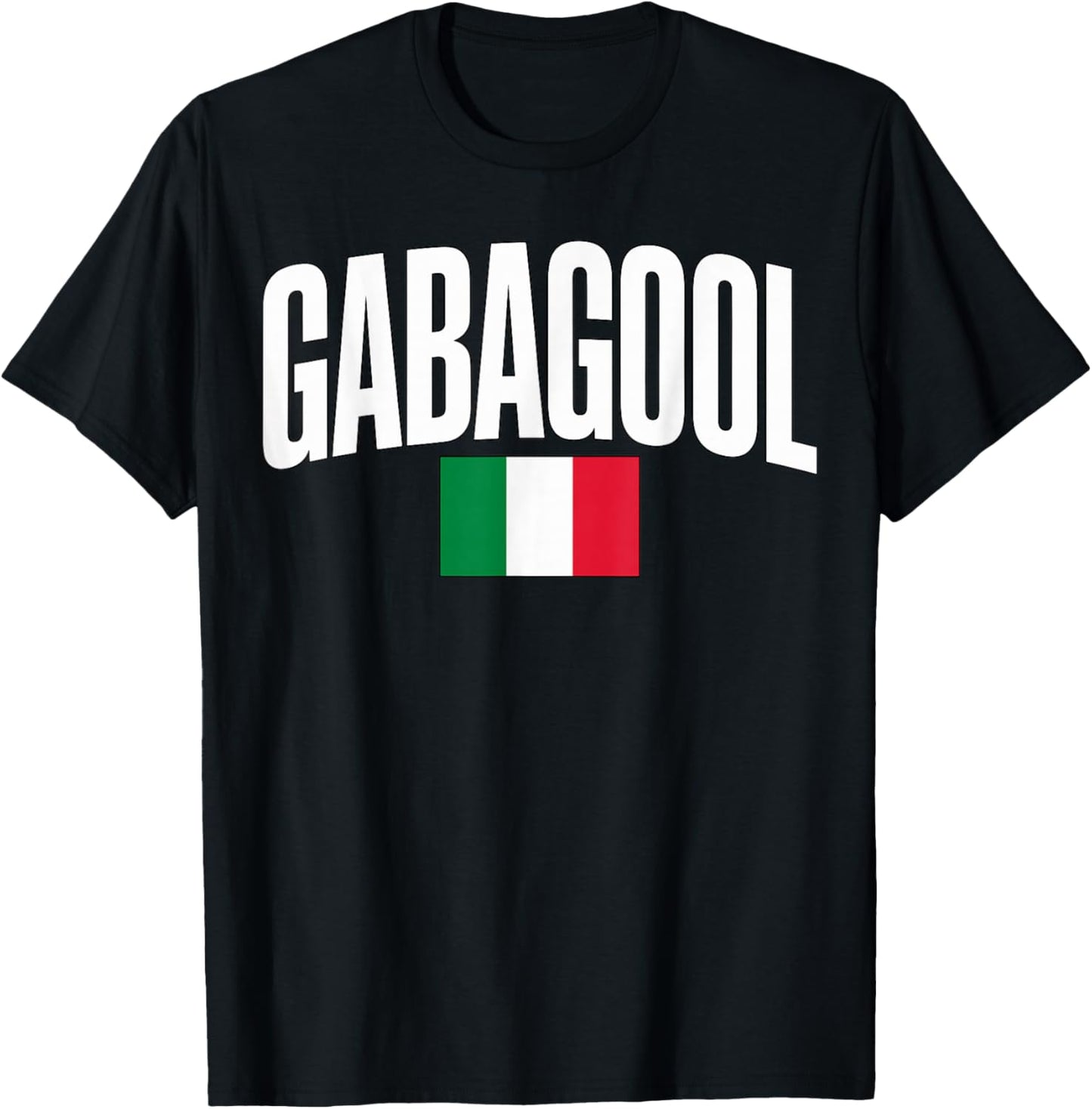 Gabagool Italian T-Shirt - T-Shirt | Black