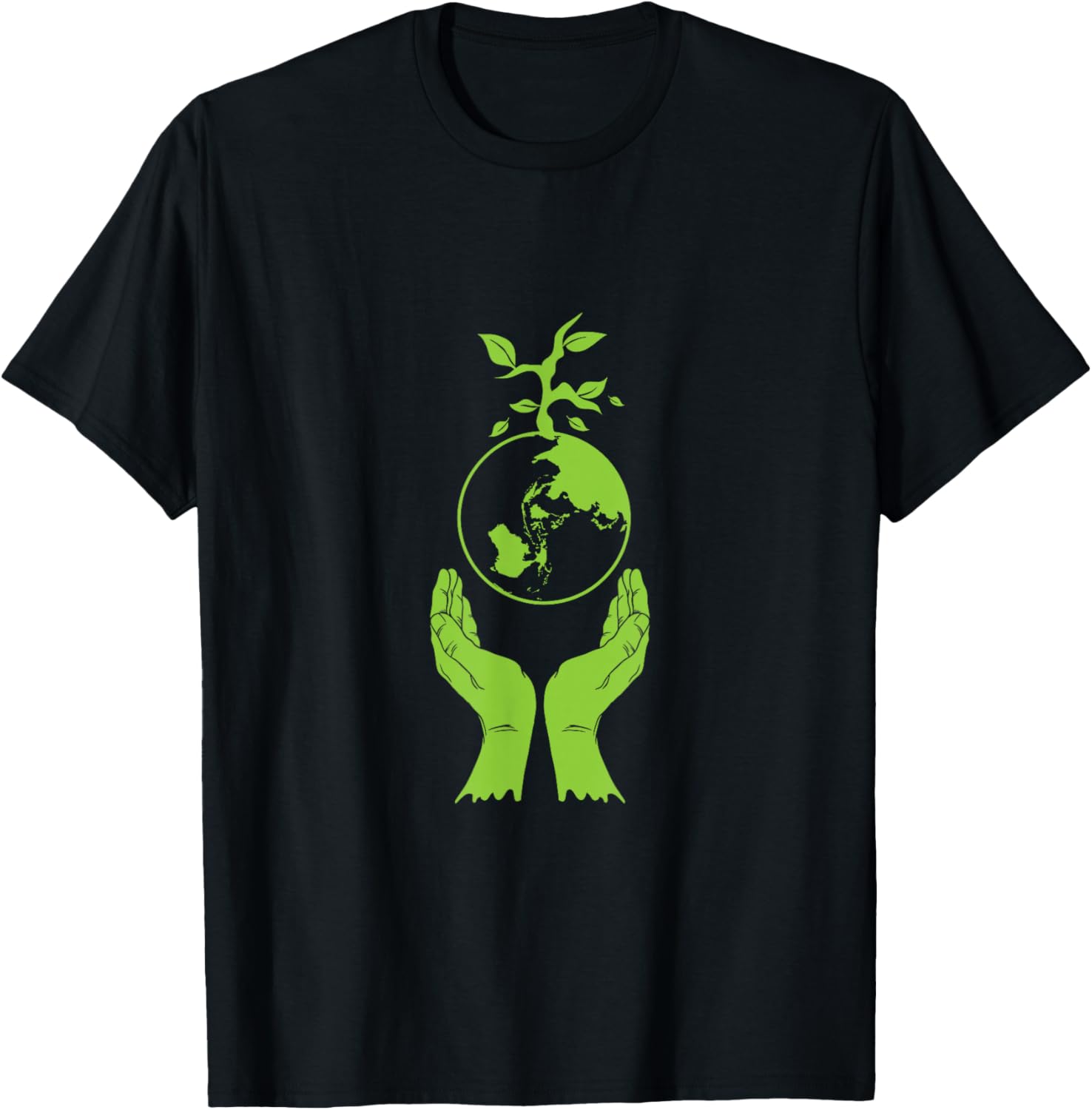 Protection de l'environnement Green Earth T-Shirt - T-Shirt | Black