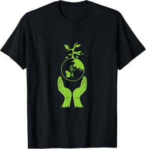 Protection de l'environnement Green Earth T-Shirt - T-Shirt | Black