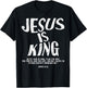 Christian Jesus Is King John 14 6 Bible Verse Men Women Kids T-Shirt - T-Shirt | Black