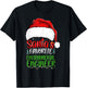 Santa's Favorite Environmental Engineer Funny Christmas T-Shirt - T-Shirt | Black