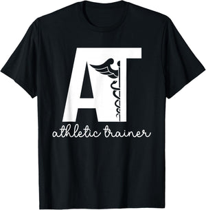 at Caduceus Athletic Trainer Athletic Training T-Shirt - T-Shirt | Black