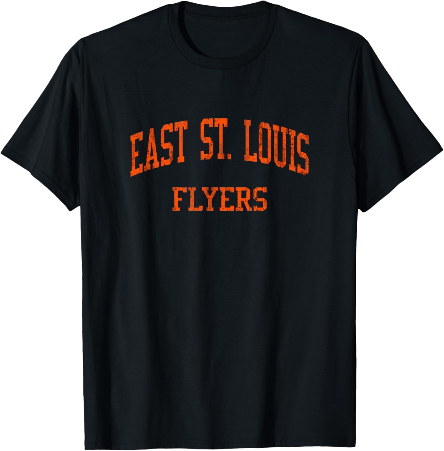 East St. Louis High School HS East Saint Louis IL Vintage Sp T-Shirt - T-Shirt | Black
