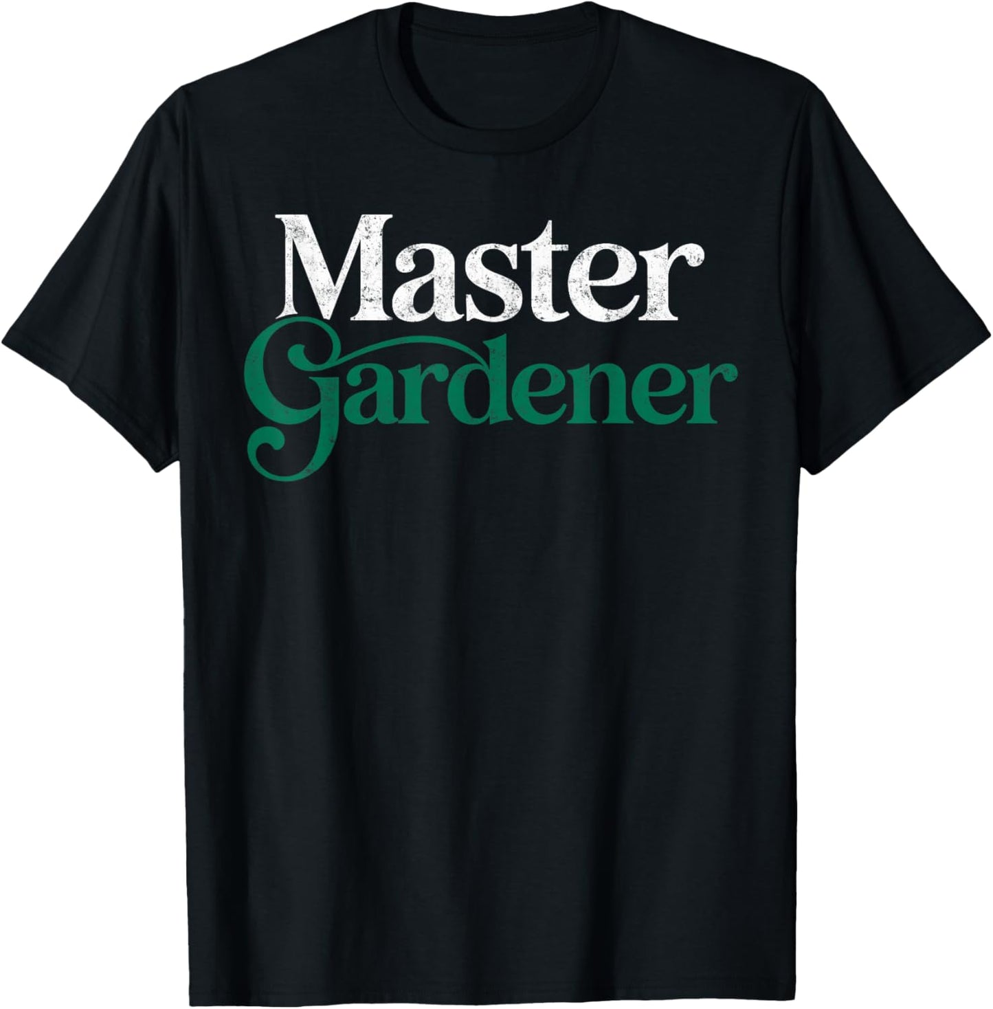 Master Gardener Landscaper Gardening Fan Planting Botanical T-Shirt - T-Shirt | Black