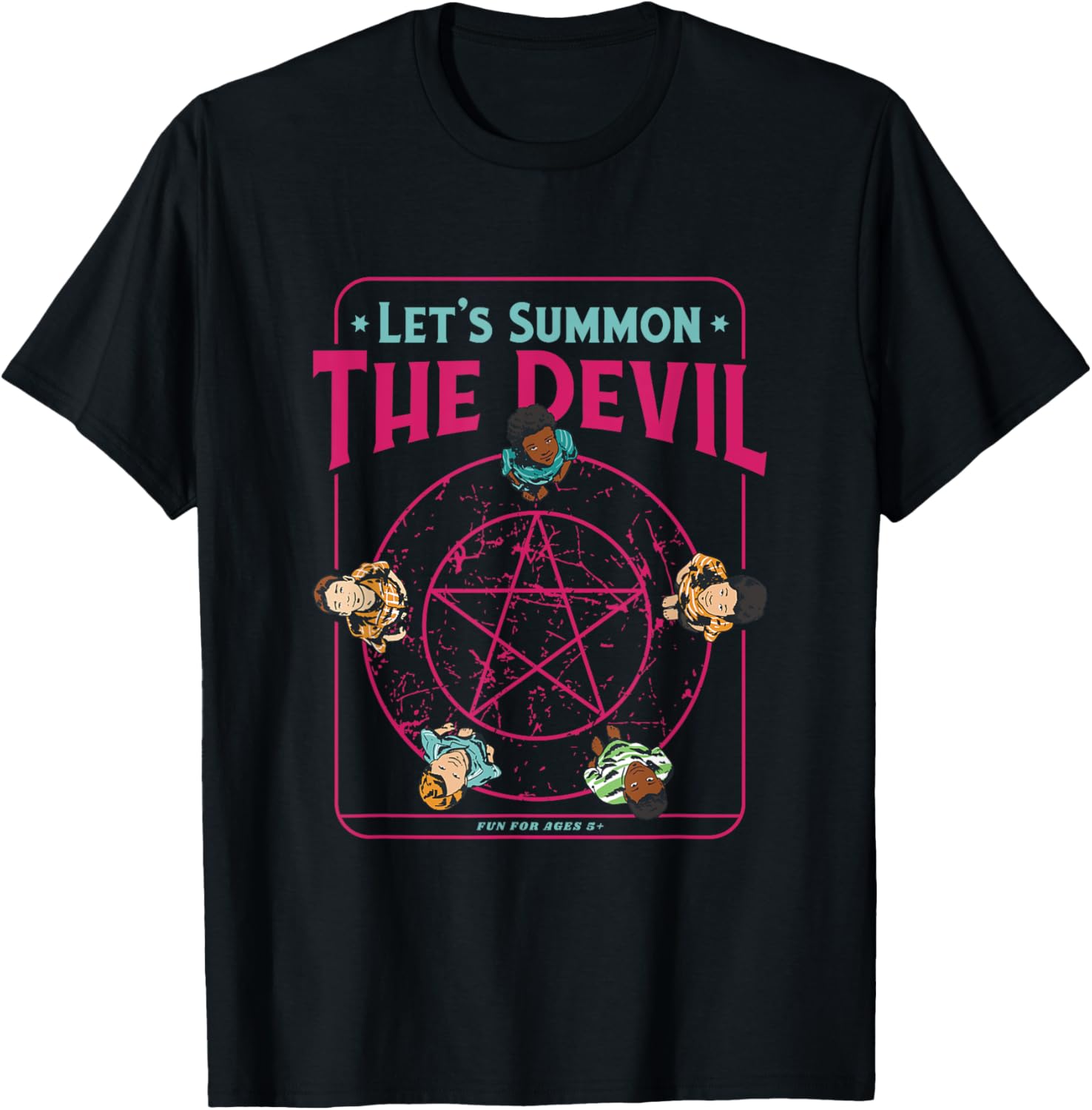 Funny Goth - Let Us Summon The Devil Game T-Shirt - T-Shirt | Black
