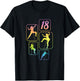 18ème Anniversaire Escalade rocheuse 18 Ans T-Shirt - T-Shirt | Black