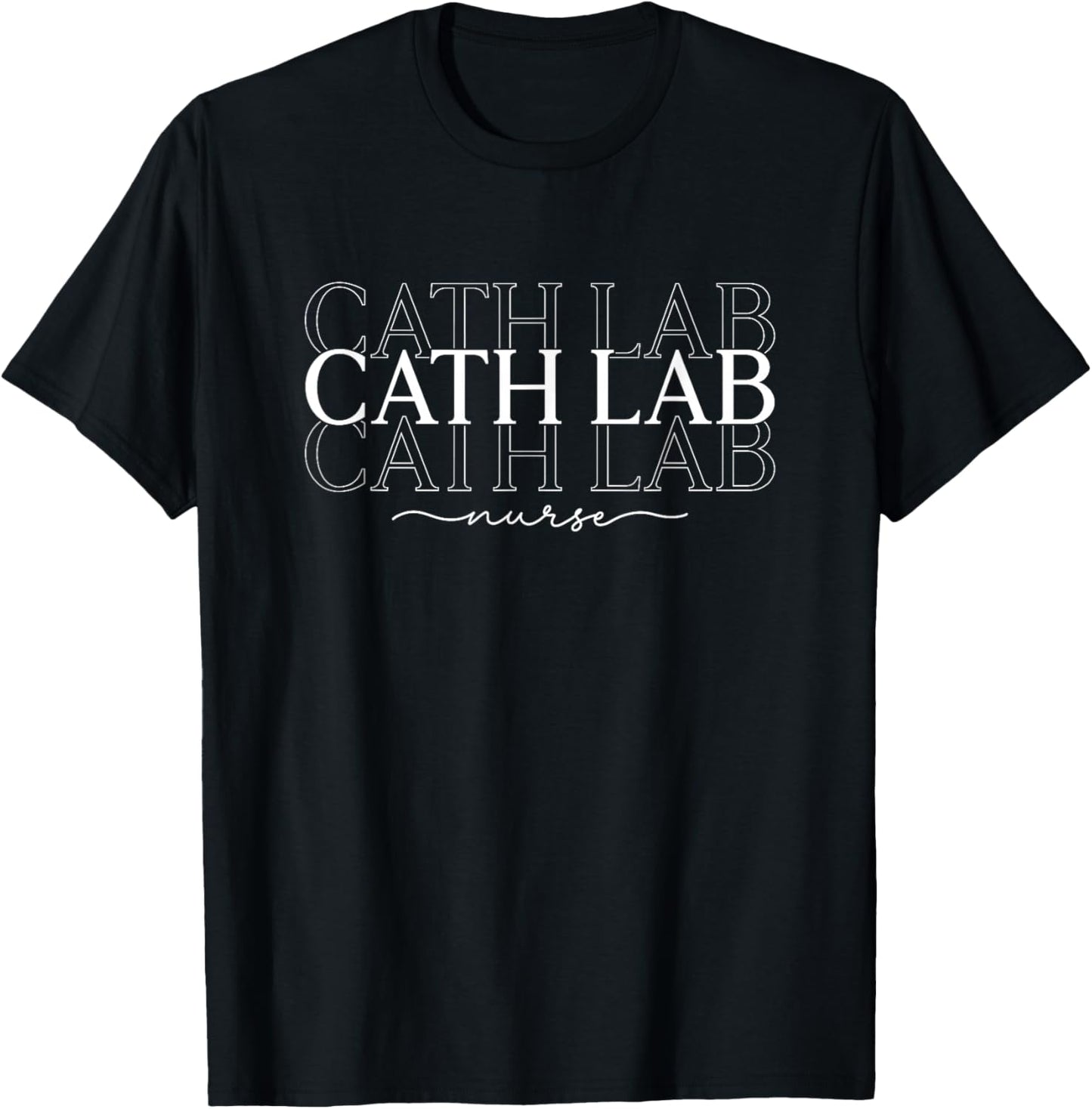 Cath Lab Nurse Cath Lab Nursing Design Men T-Shirt - T-Shirt | Black