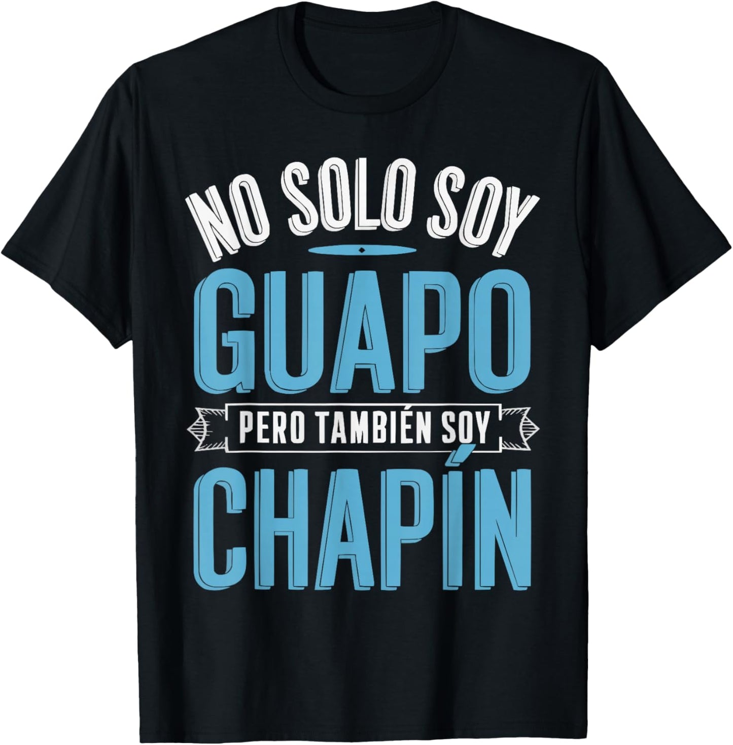 Chapina Guatamela Flag Roots Heritage Guatemalan T-Shirt - T-Shirt | Black
