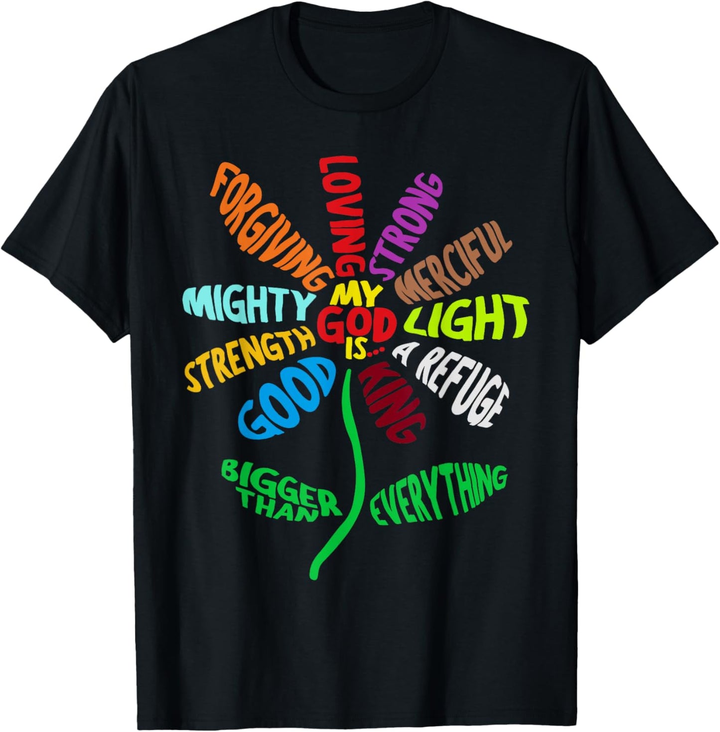 My God is T-Shirt - T-Shirt | Black