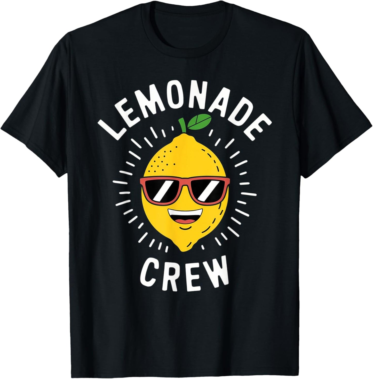 Lemonade Crew Funny Lemonade Lover T-Shirt - T-Shirt | Black