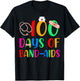 100 Days Of Band Aids School Nurse 100th Day Of School T-Shirt - T-Shirt | Black