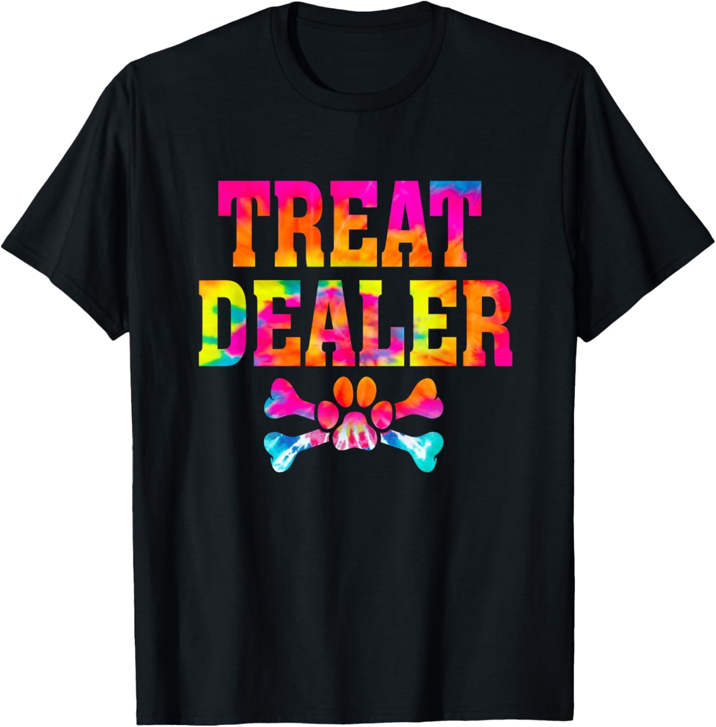 Dog Treat Dealer Humor Dog Owner Dog Treats Dog Lover T-Shirt - T-Shirt | Black