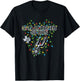 NBA San Antonio Spurs Christmas Lights Holiday T-Shirt - T-Shirt | Black