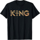 Black King Kemetic Ankh African Pride T-Shirt - T-Shirt | Black