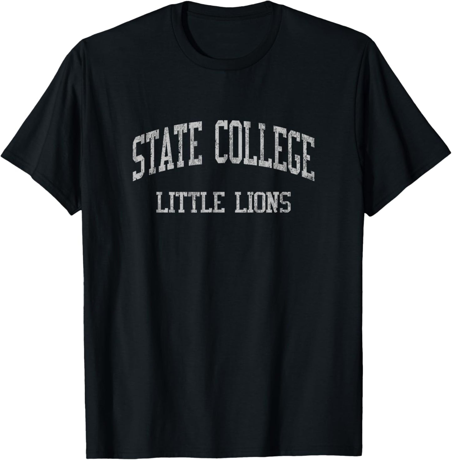 State College High School HS State College PA Vintage Sports T-Shirt - T-Shirt | Black