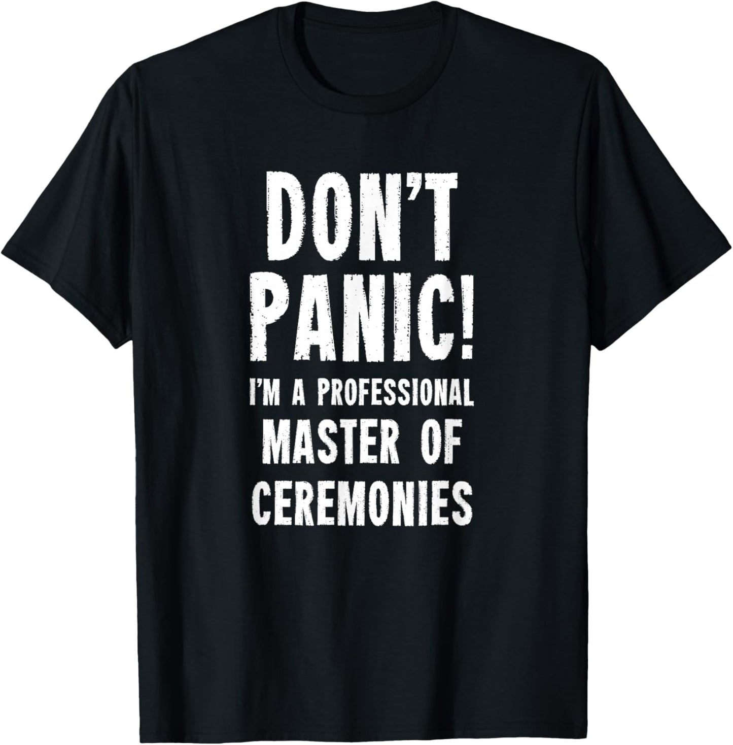 Master of Ceremonies T-Shirt - T-Shirt | Black