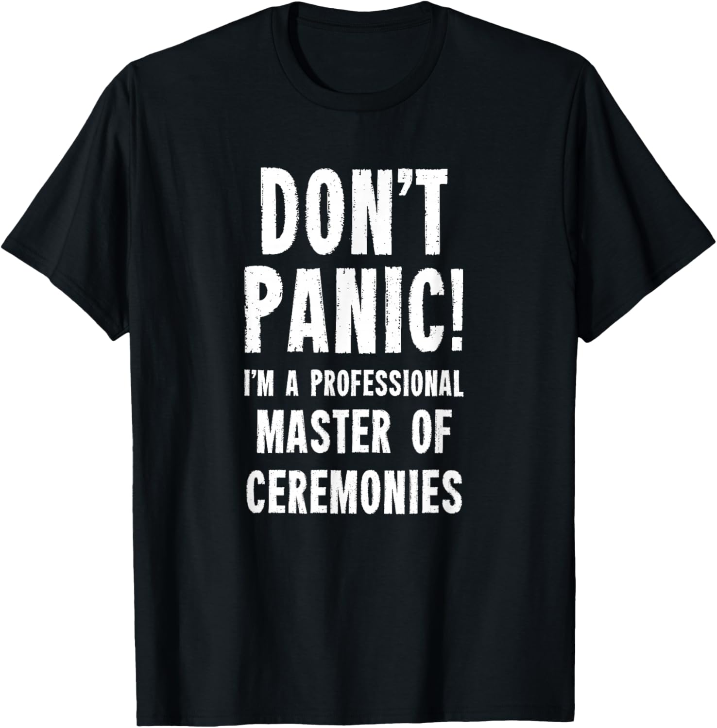 Master of Ceremonies T-Shirt - T-Shirt | Black