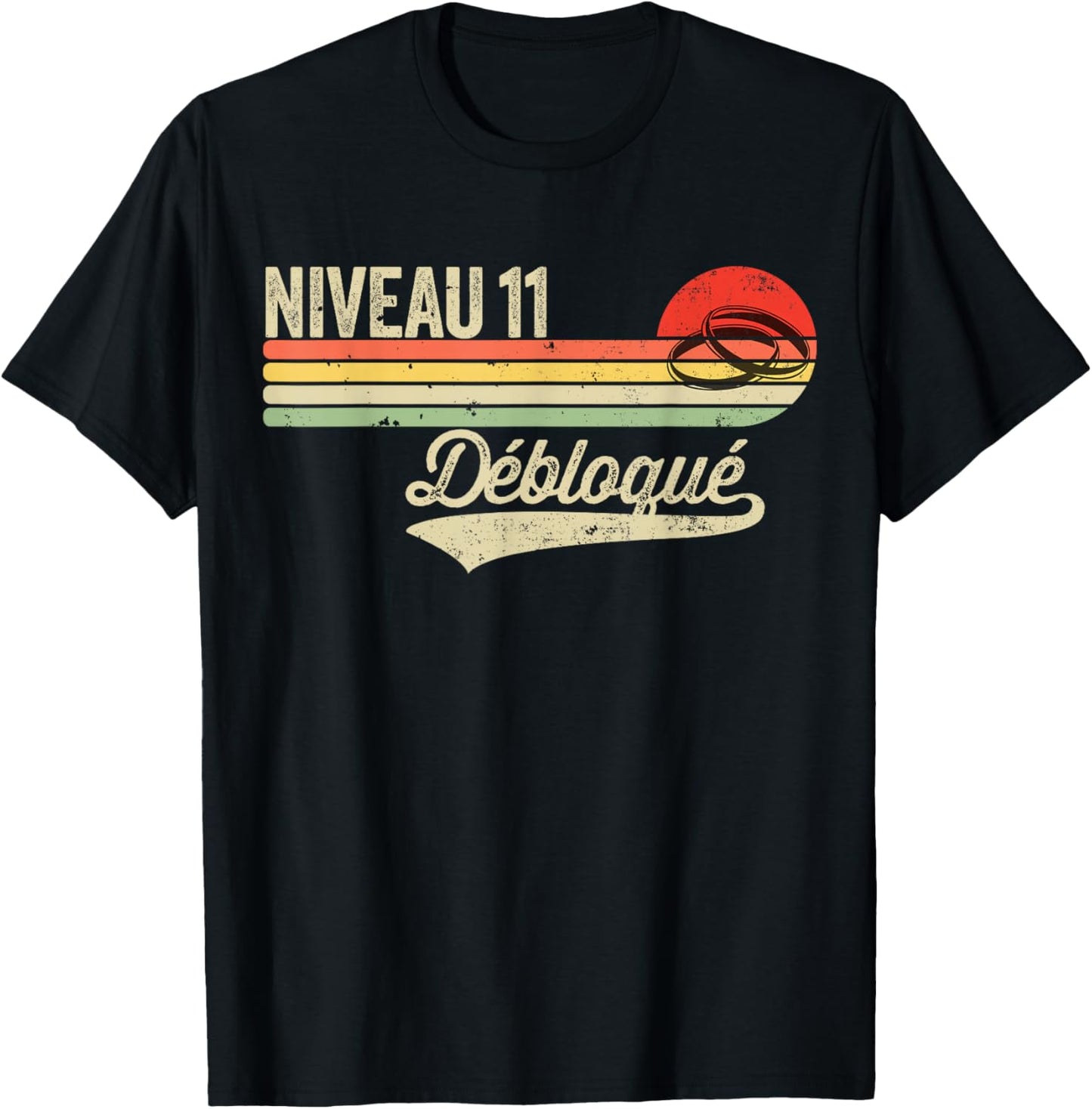 Idée Cadeau Humour Noces de Corail - 11 Ans de Mariage T-Shirt - T-Shirt | Black