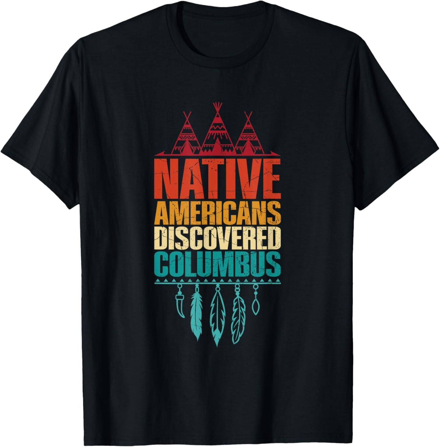 Indigenous people Design for a Native american T-Shirt - T-Shirt | Black