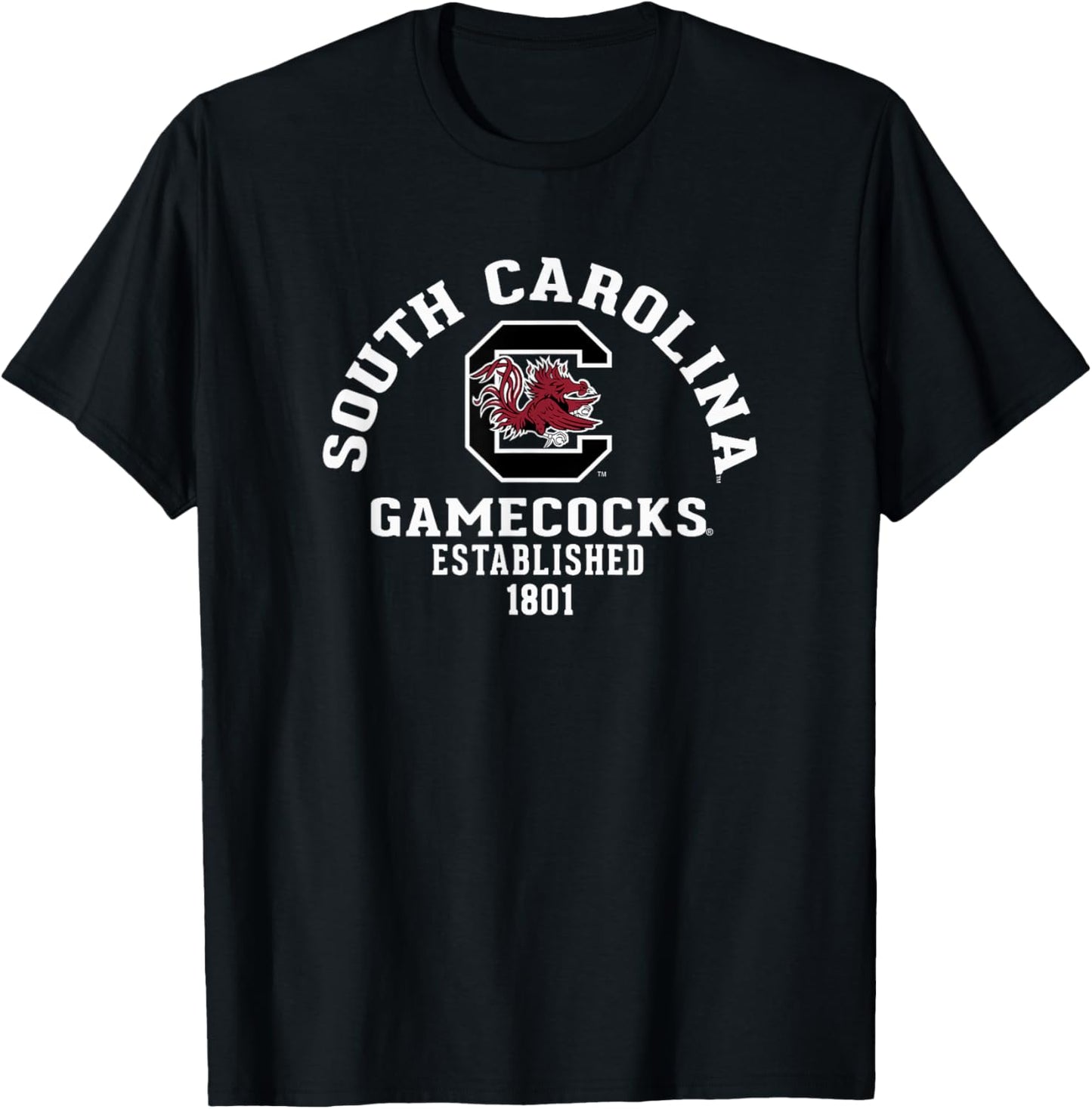 South Carolina Gamecocks Wondrous Officially Licensed T-Shirt - T-Shirt | Black