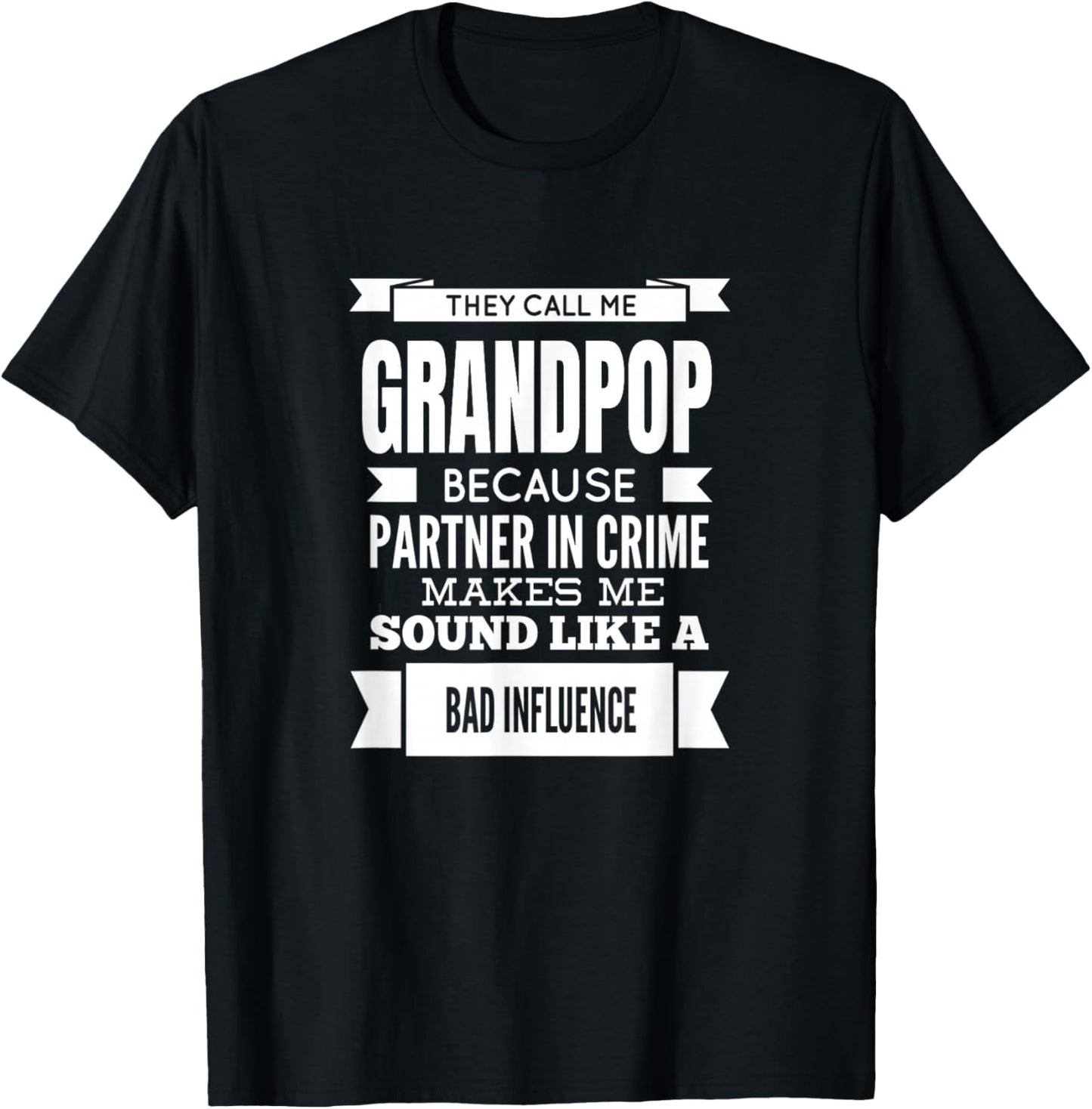 They Call Me Grandpop Special Grandpa T-Shirt - T-Shirt | Black
