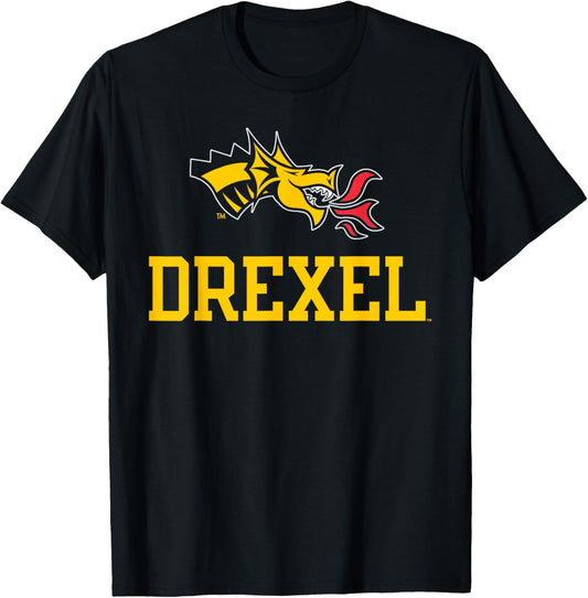 Drexel Dragons Sportsmanship Navy Officially Licensed T-Shirt - T-Shirt | Black