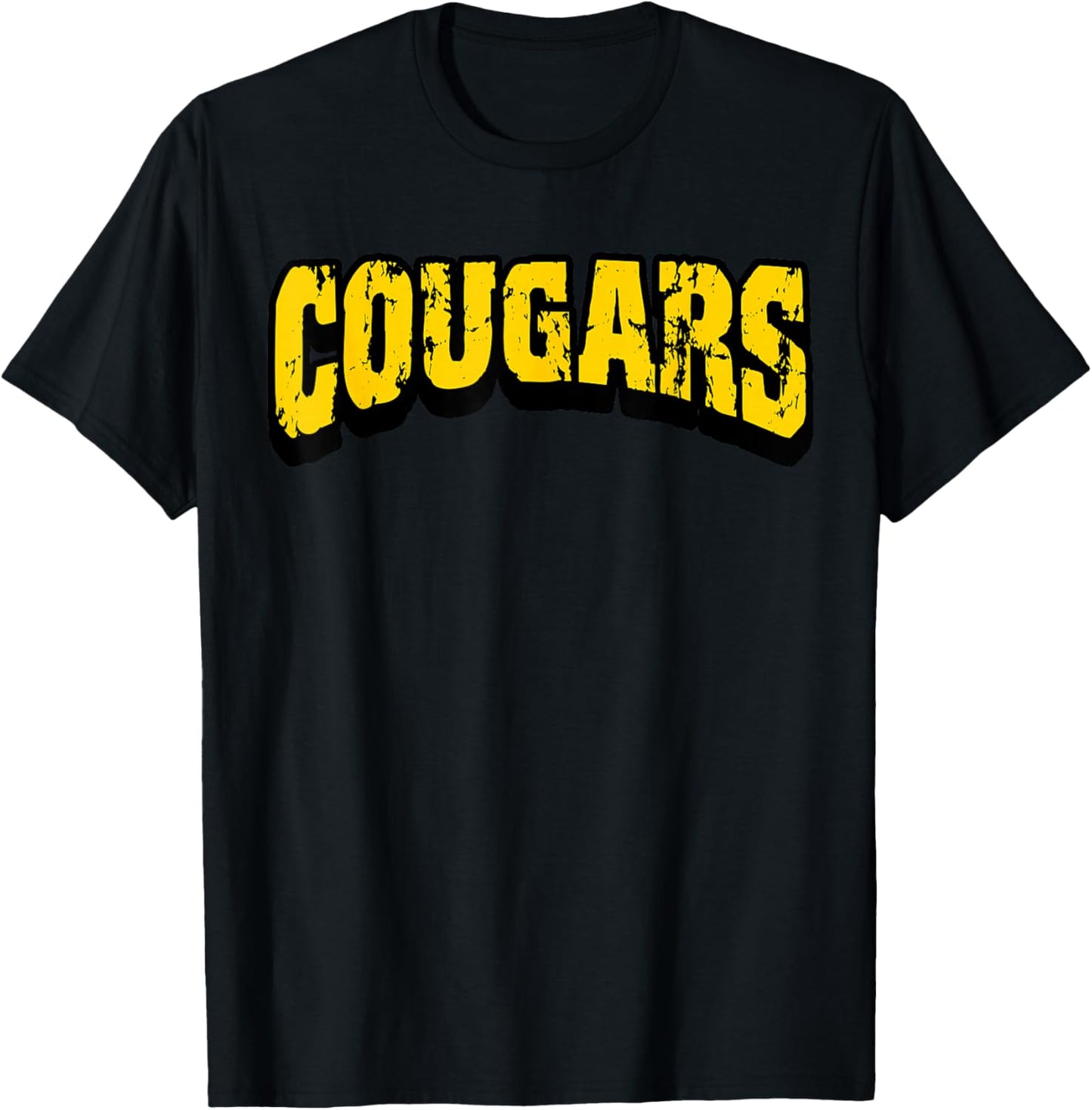 Cougars Back to School Spirit GY T-Shirt - T-Shirt | Black