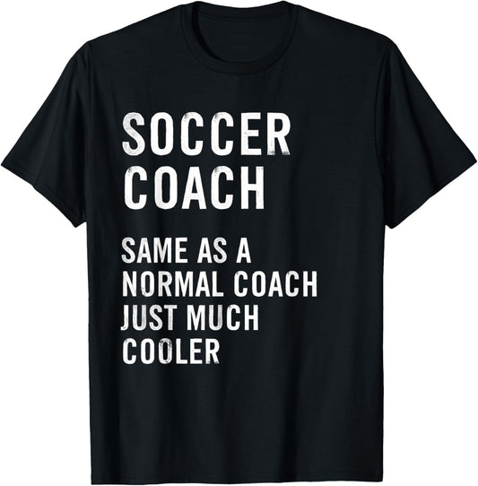 Soccer Coach Definition Funny T-Shirt - T-Shirt | Black