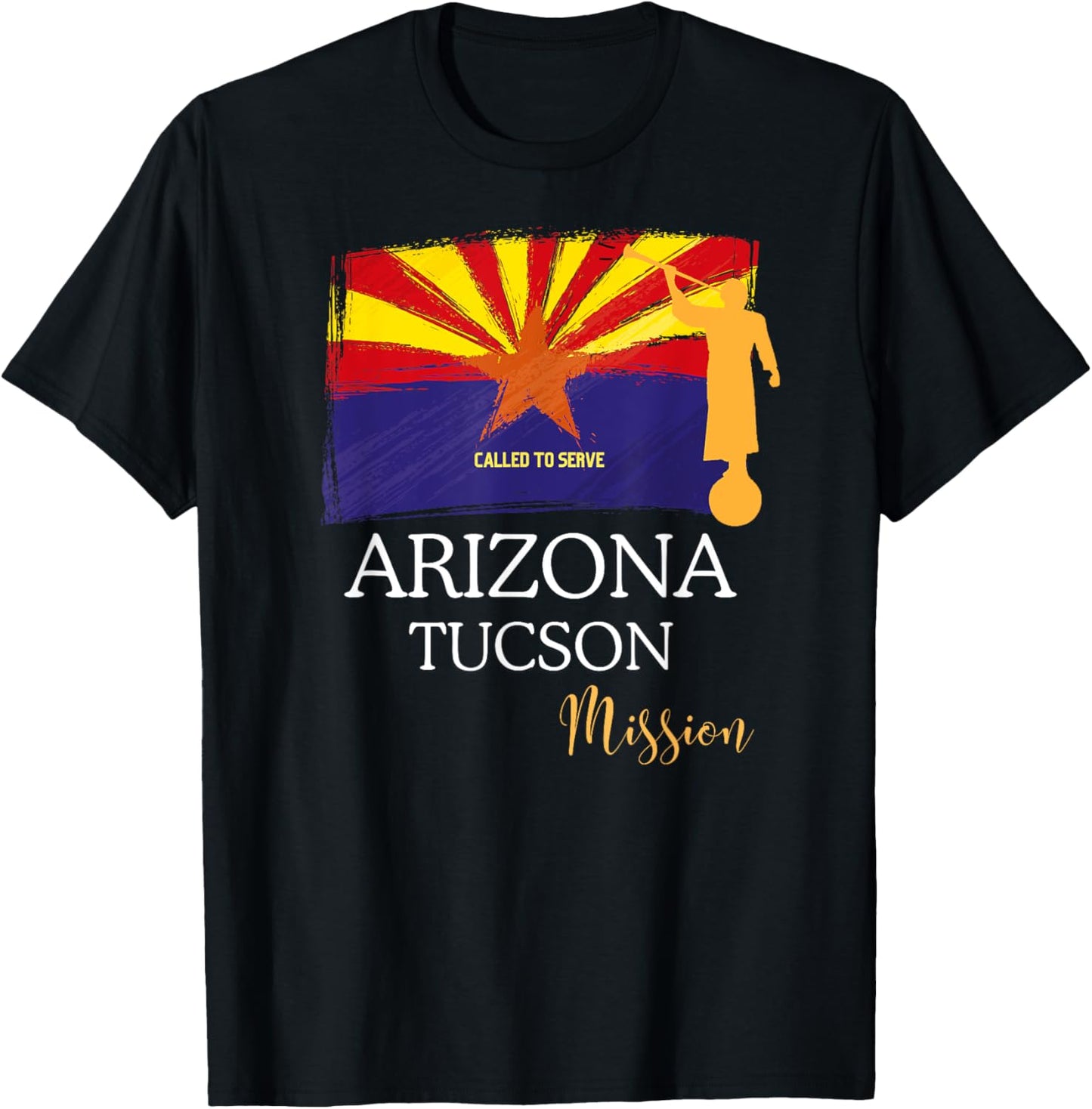 Arizona Tucson Mormon LDS Mission Missionary T-Shirt - T-Shirt | Black