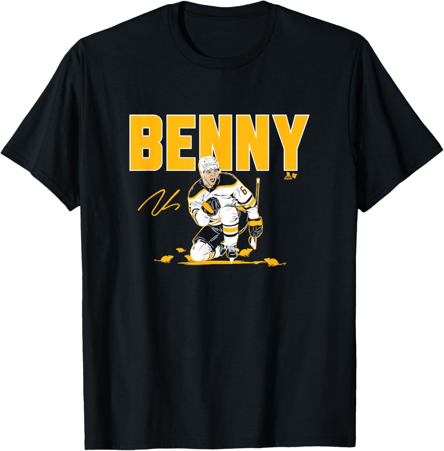 Zach Benson - Benny - Buffalo Hockey T-Shirt - T-Shirt | Black