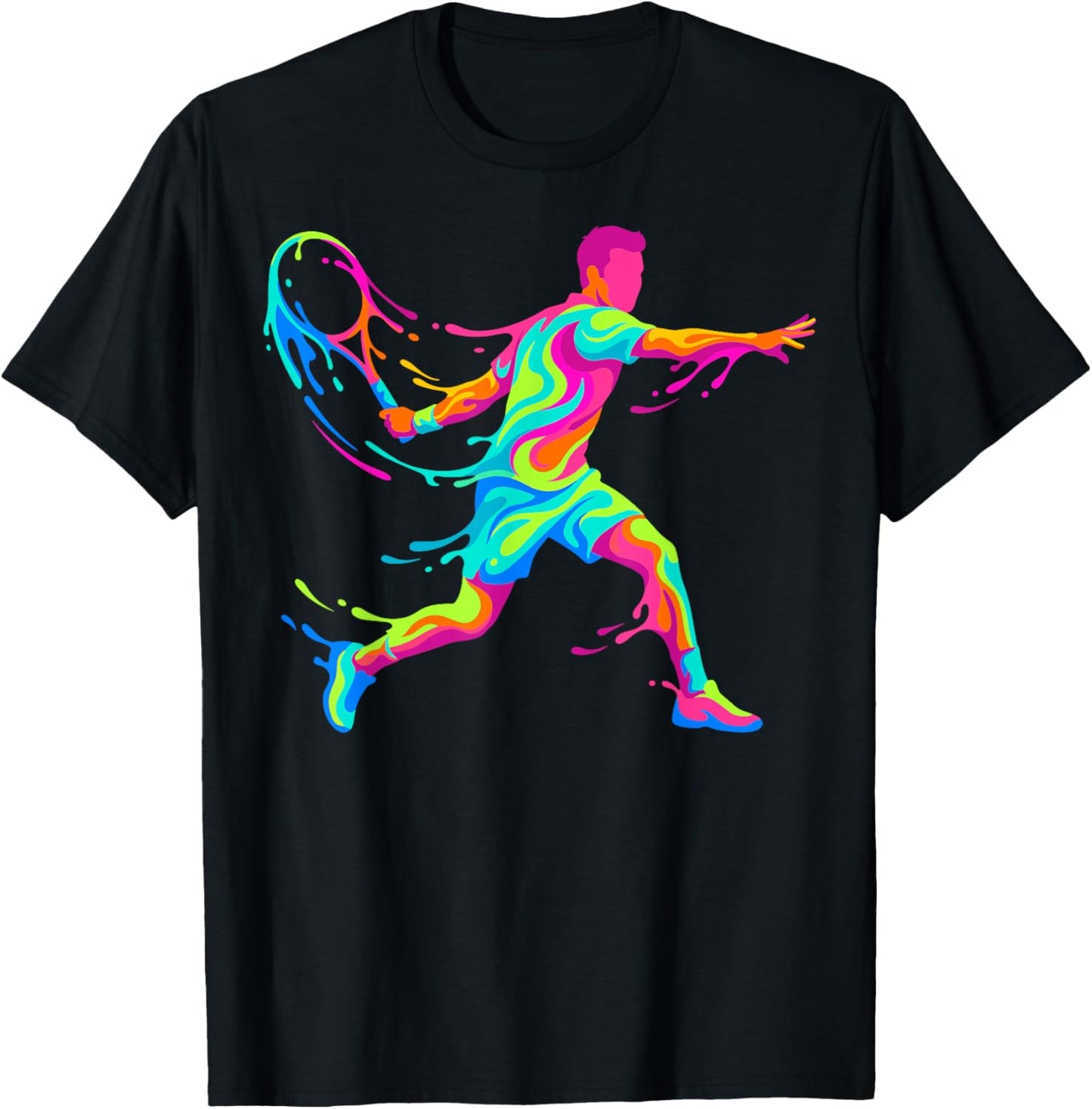 Tennis Player Man Child Boy T-Shirt - T-Shirt | Black