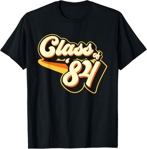 Class of 84-1984 Reunion T-Shirt - T-Shirt | Black