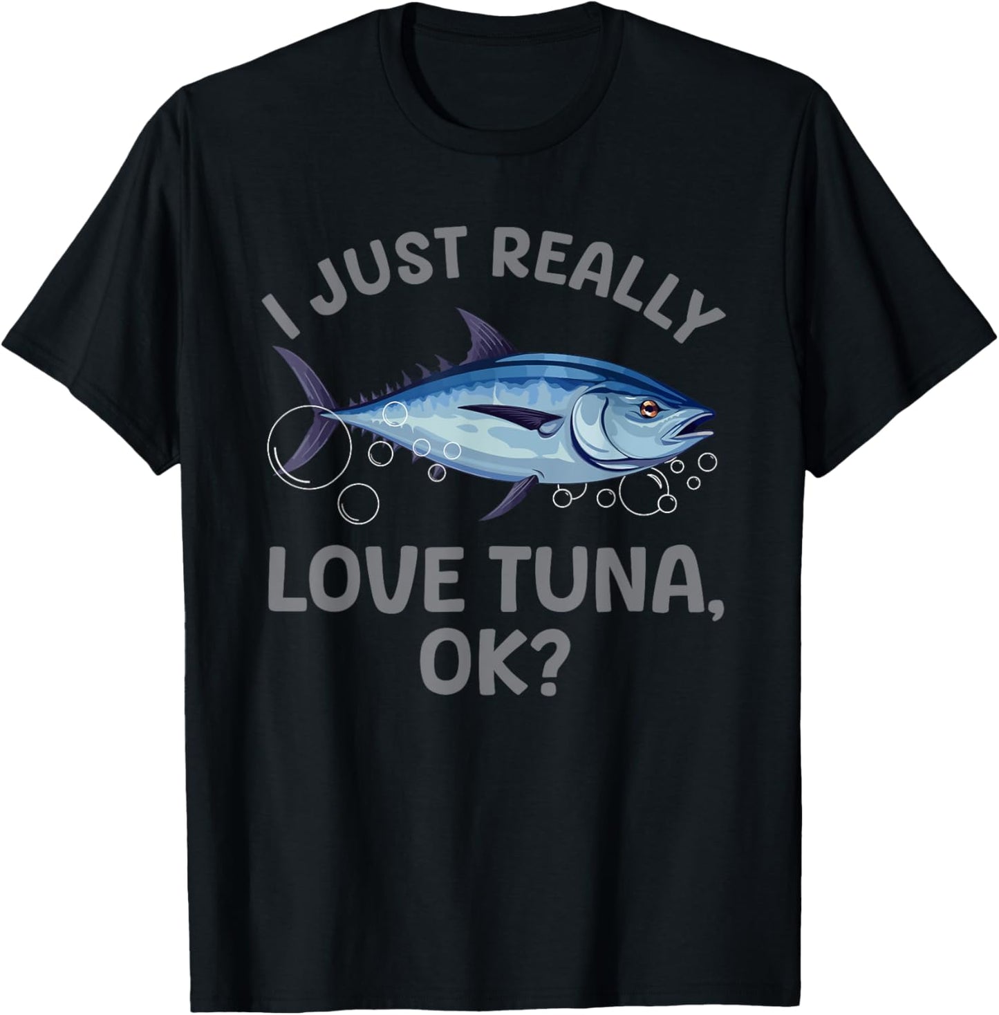 Cool Tuna Fishing Art Women Deep Sea Tuna Fishing T-Shirt - T-Shirt | Black
