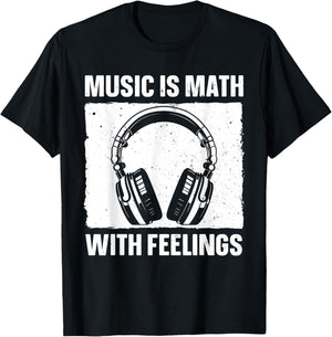 Funny Music Art Women Music Teacher Themed Gag Music T-Shirt - T-Shirt | Black