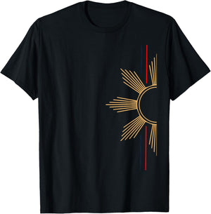 Philippine Sun Minimalist T-Shirt - T-Shirt | Black