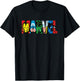 Marvel Logo Classic Avengers & Spider-Man Retro Comic Art T-Shirt - T-Shirt | Black