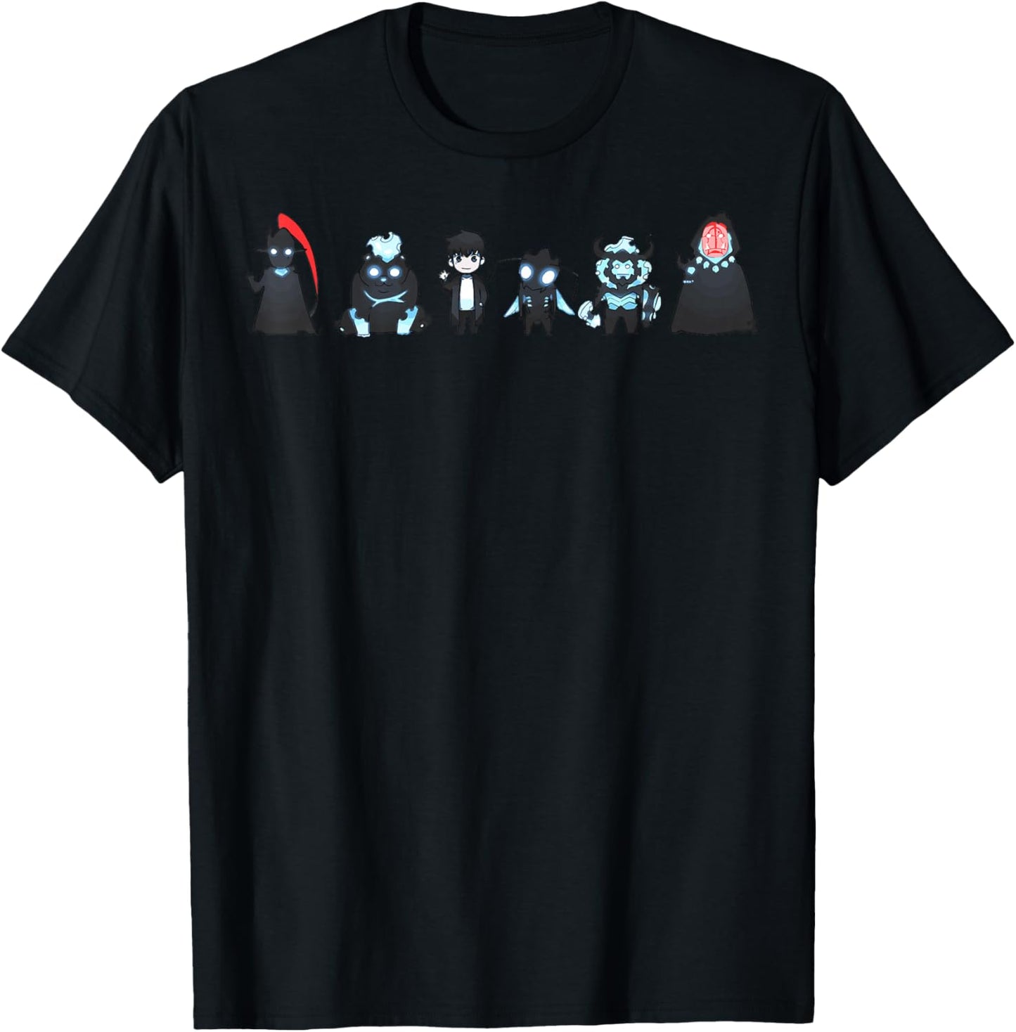 Igris Tank Jinwoo Beru Iron Tusk Shadow Monarch T-Shirt - T-Shirt | Black